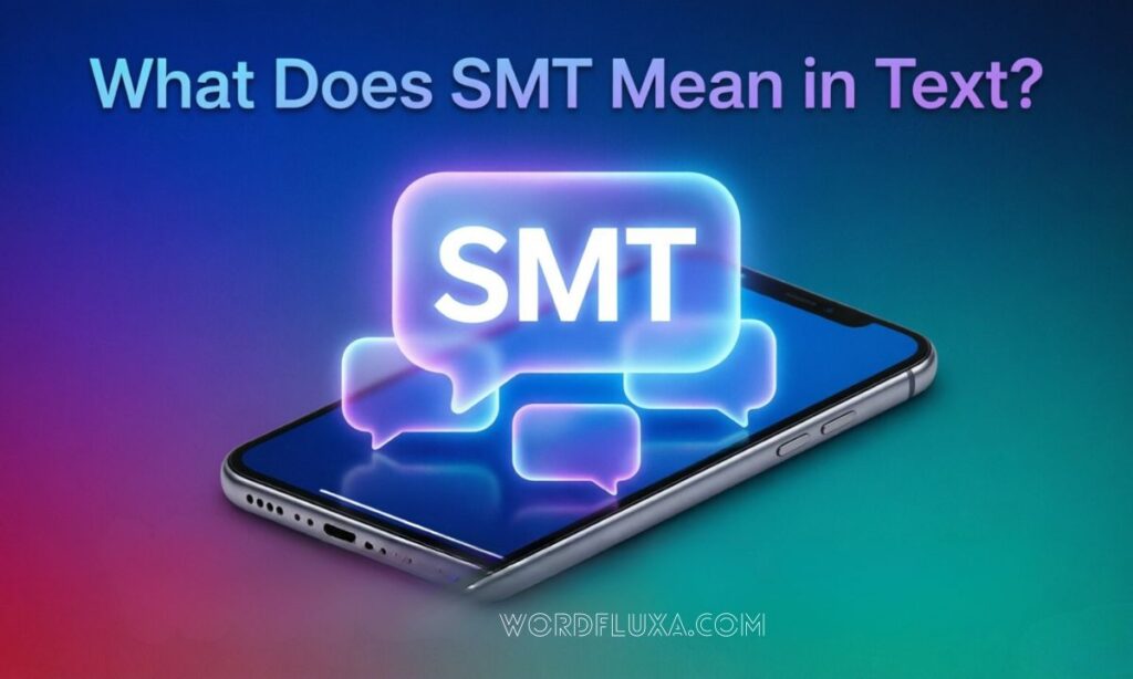 What Does SMT Mean in Text