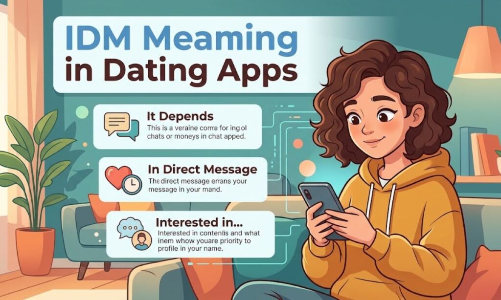 IDM Meaning in Dating Apps
