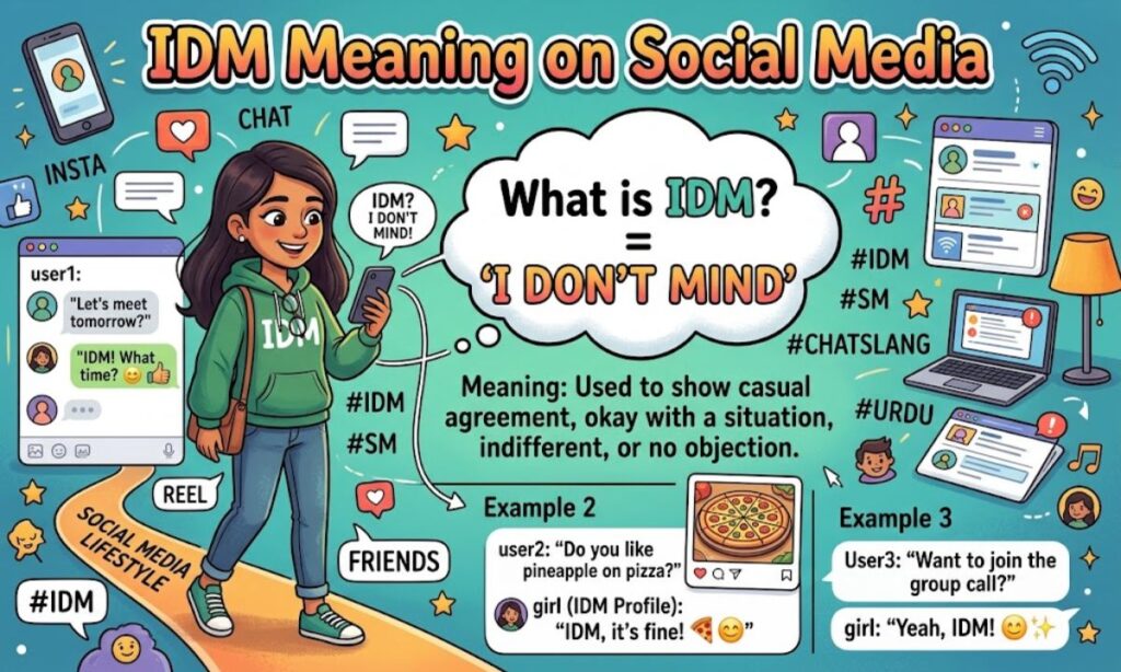 IDM Meaning on Social Media
