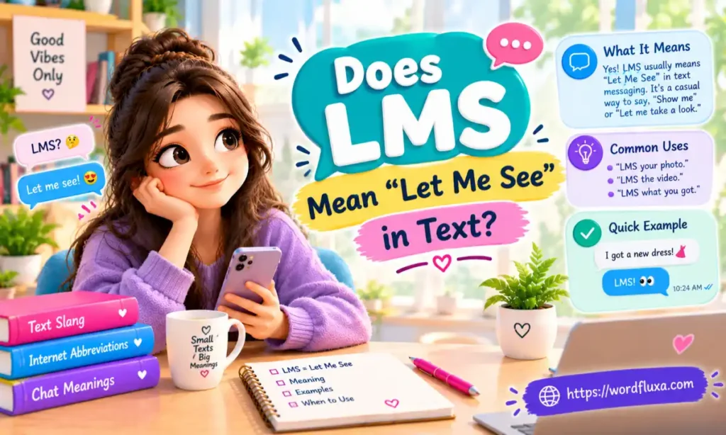 LMS slang meanings and how to understand the context.