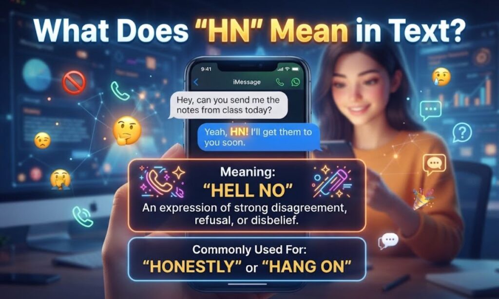 What Does HN Mean in Text