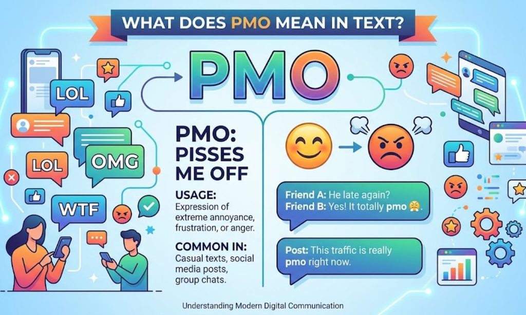 What Does PMO Mean in Text