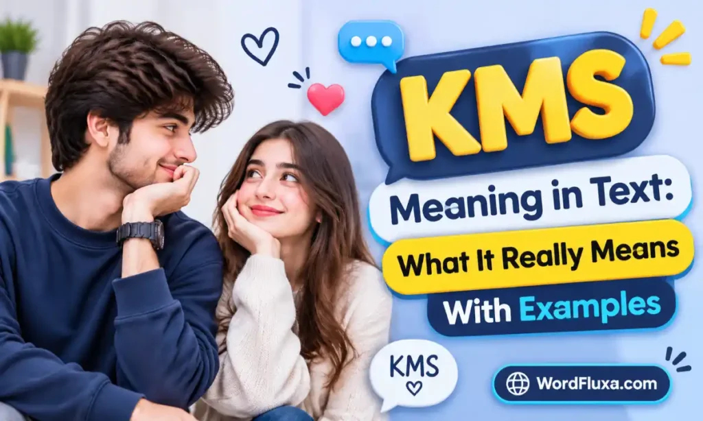 3D couple illustration for KMS meaning in text