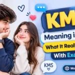 3D couple illustration for KMS meaning in text