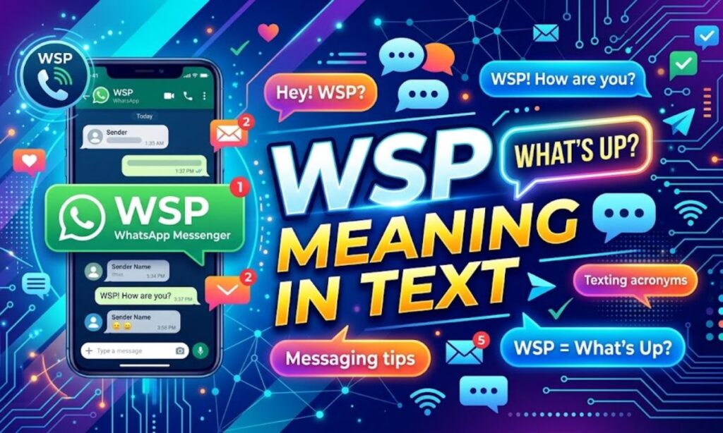 WSP Meaning in Text